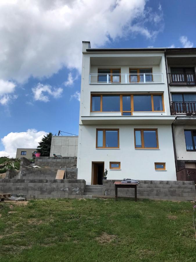 Soukromý pokoj s kuchyní a koupelnou v řadovce Nove Mesto na Morave Exterior foto